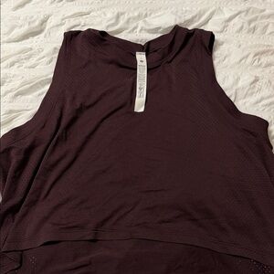 Lululemon Athletica Women's Muscle Tee in Dark Plum